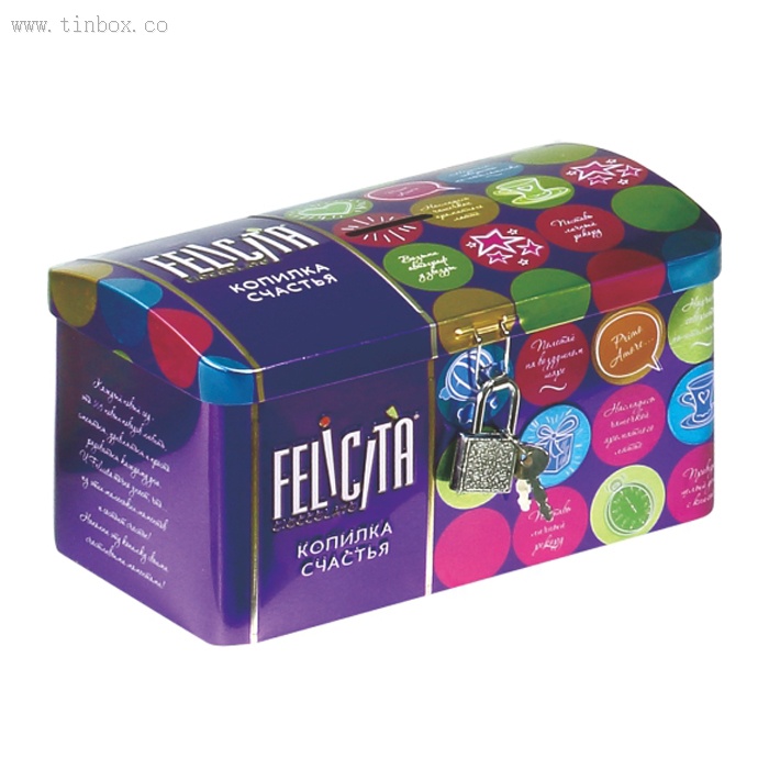 chocolate rectangular tin box with domed lid chocolate rectangular tin box with domed lid