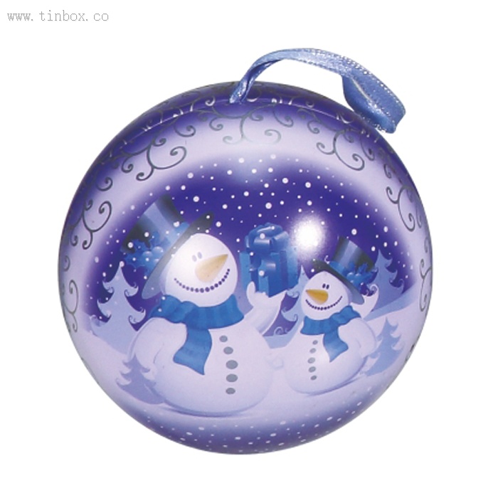 ball shaped chocolate tin box with strap handle ball shaped chocolate tin box with strap handle