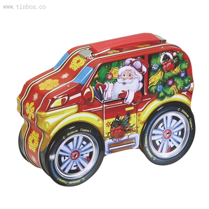 chocolate car shaped tin box with handle chocolate car shaped tin box with handle