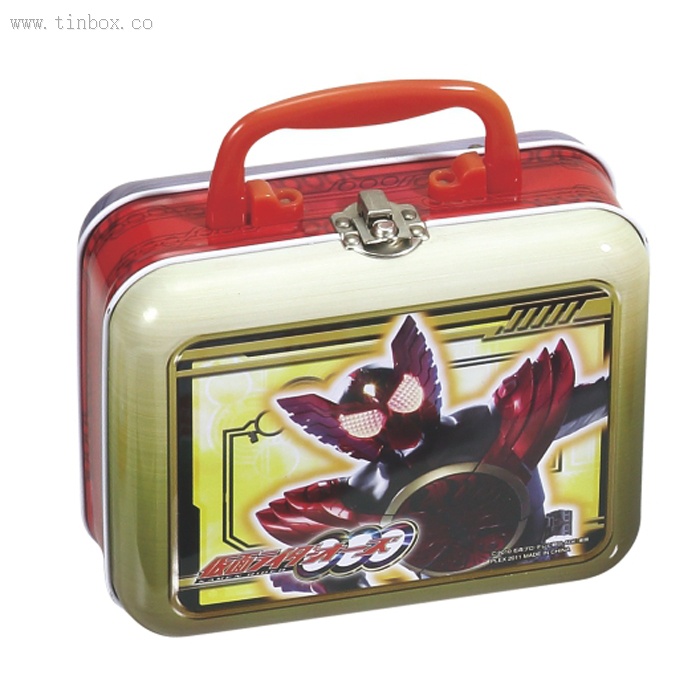 chocolate rectangular tin box with handle chocolate rectangular tin box with handle