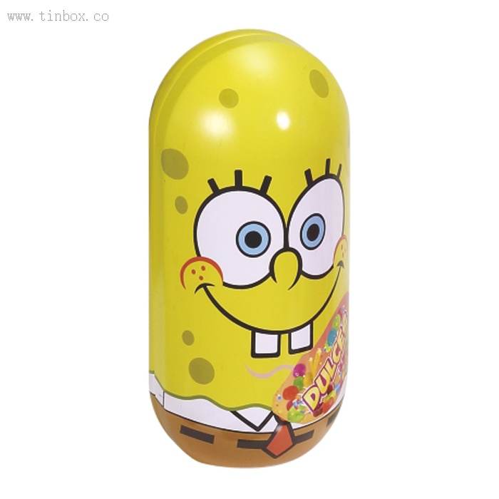 Large Capsule Tin for chocolate packaging Large Capsule Tin for chocolate packaging