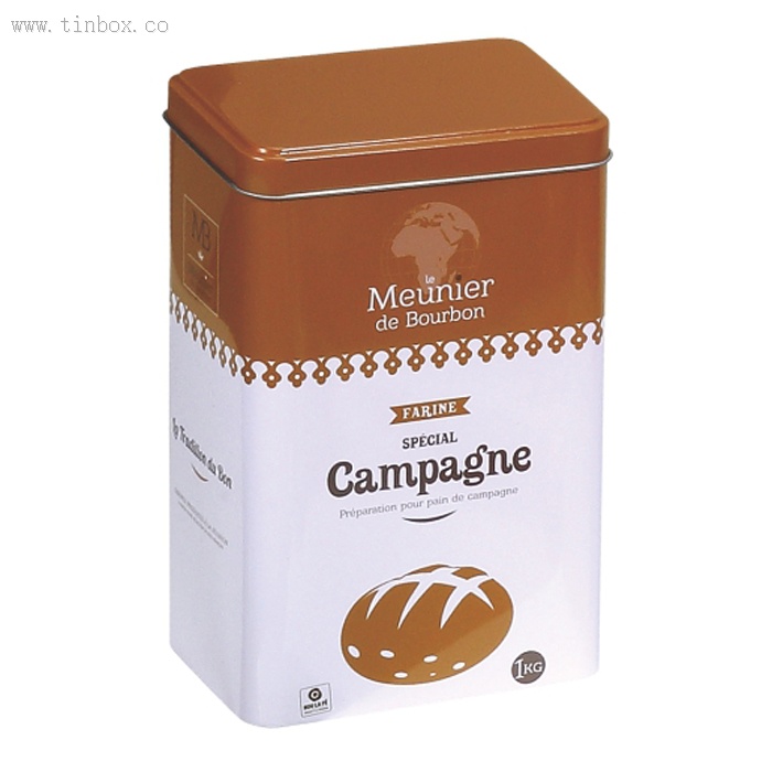 coffee rectangular tin box coffee rectangular tin box