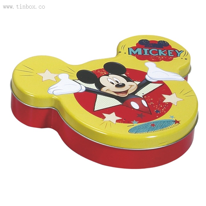 mickey mouse shaped tin coffee box mickey mouse shaped tin coffee box
