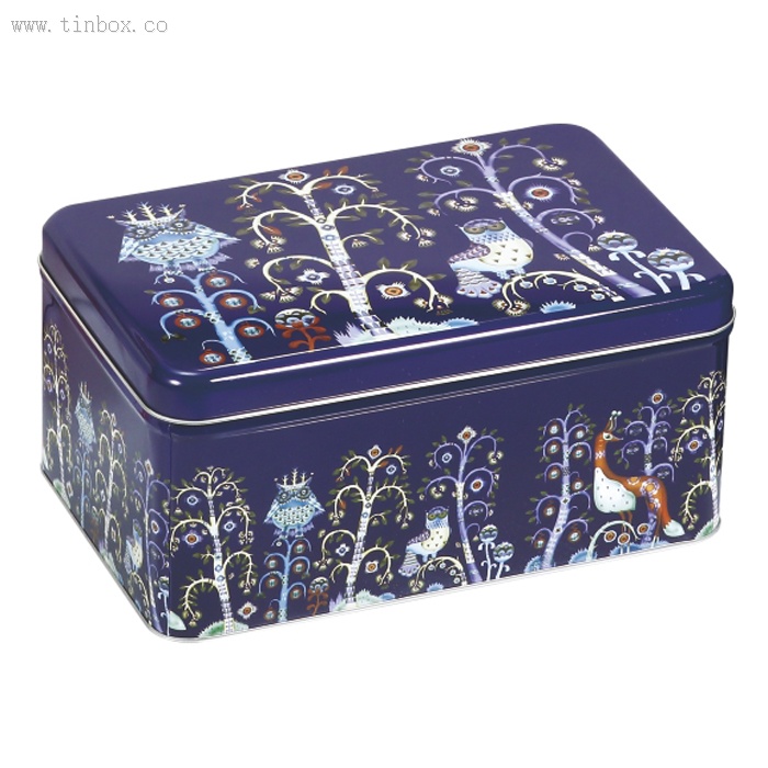 empty rectangular coffee tin box empty rectangular coffee tin box