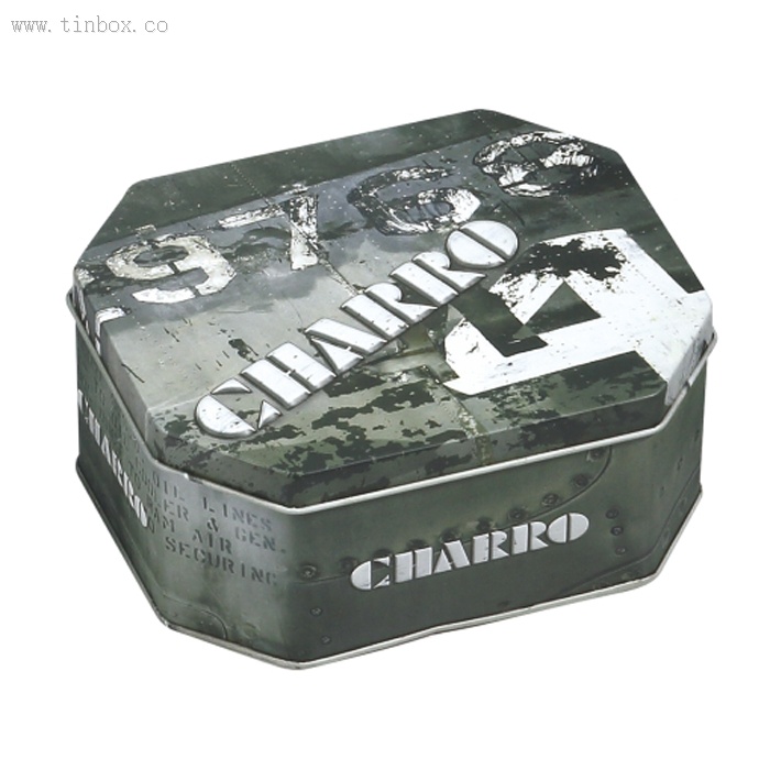 octagon coffee tin box octagon coffee tin box