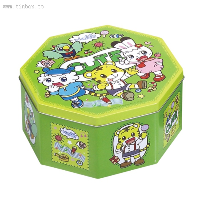 coffee tin octagon box coffee tin octagon box