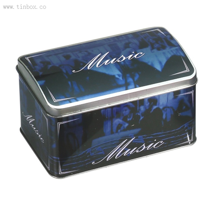 premium coffee rectangular tin with domed lid premium coffee rectangular tin with domed lid