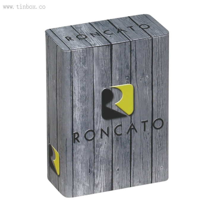rectangular coffee tin box with plug lid rectangular coffee tin box with plug lid