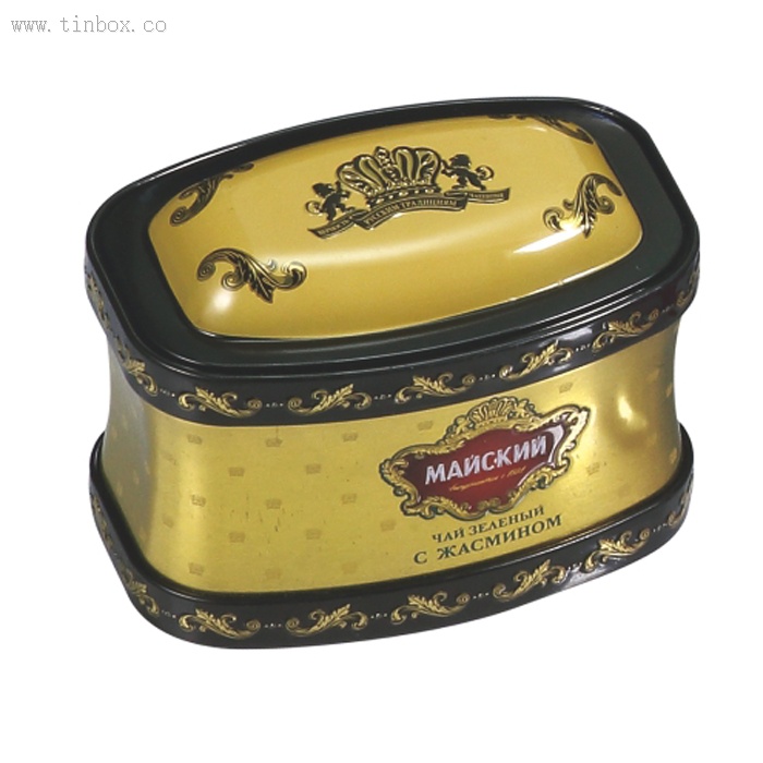 vintage oval coffee tin box vintage oval coffee tin box