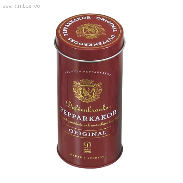 small coffee round tall tin box small coffee round tall tin box