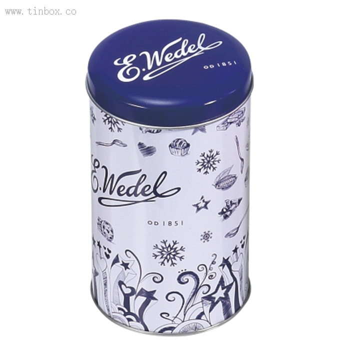 coffee round tall tin box coffee round tall tin box