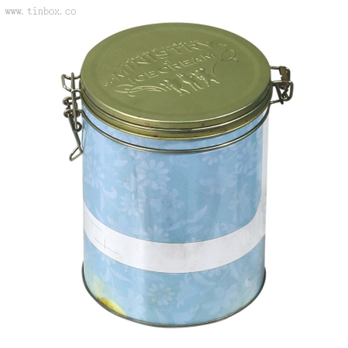 airtight round coffee tin box airtight round coffee tin box