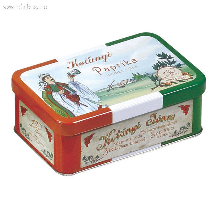 hinged rectangular coffee tin box hinged rectangular coffee tin box