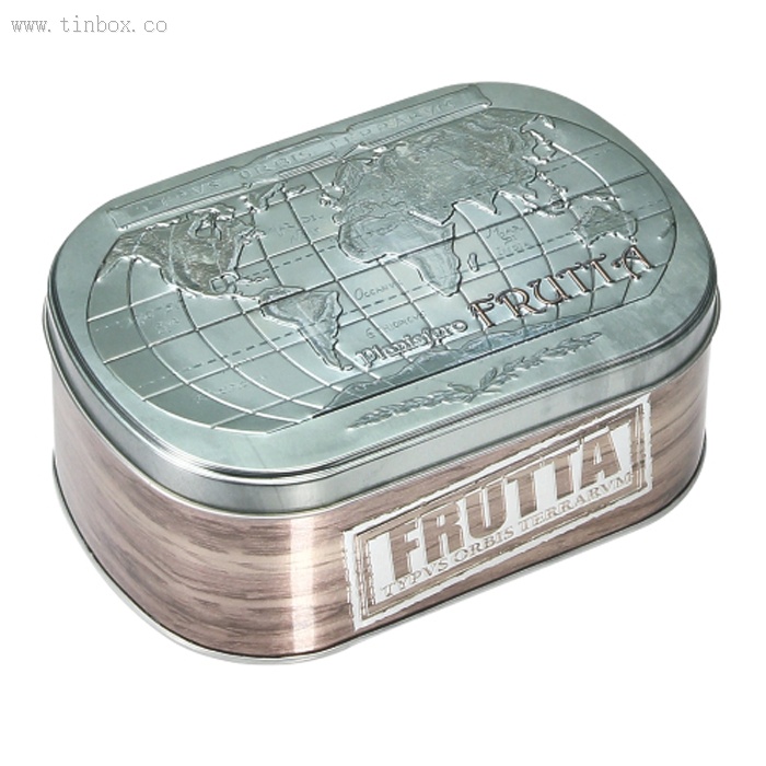 coffee oval tin box coffee oval tin box