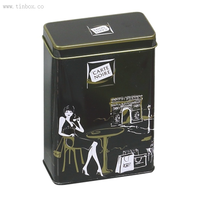 premium rectangular coffee tin box premium rectangular coffee tin box
