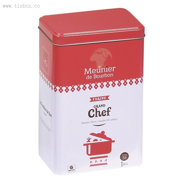 rectangle tea tin box rectangle tea tin box