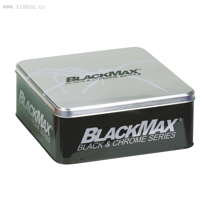 square tea tin box with step lid square tea tin box with step lid