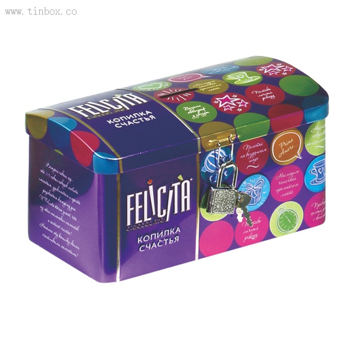 Treasure Chest Tin Box for tea packaging Treasure Chest Tin Box for tea packaging