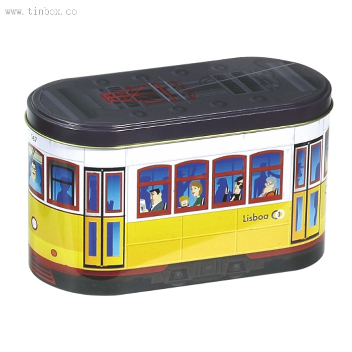 bus shaped tea tin box bus shaped tea tin box