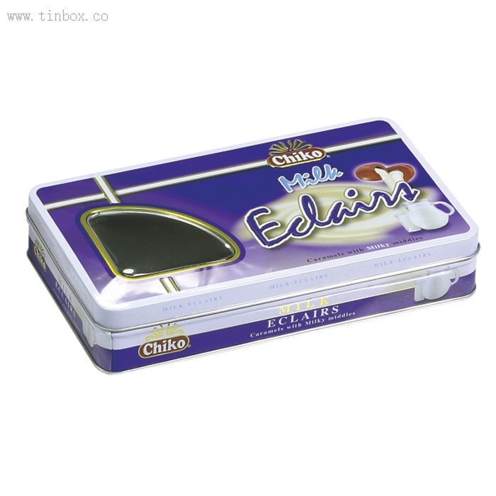 rectangular tea tin box with window lid rectangular tea tin box with window lid