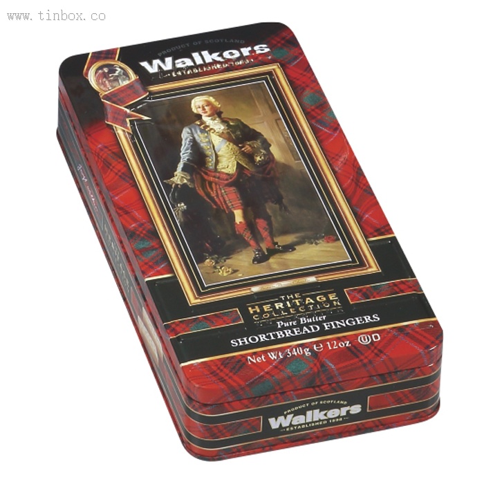 rectangular tea tin box with neck body rectangular tea tin box with neck body