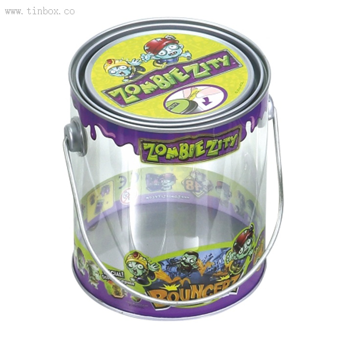 Clear PVC bucket for tea bag packaging Clear PVC bucket for tea bag packaging