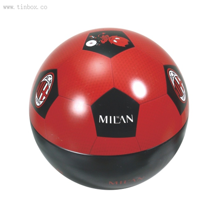 Football Shaped tea Tin Football Shaped tea Tin