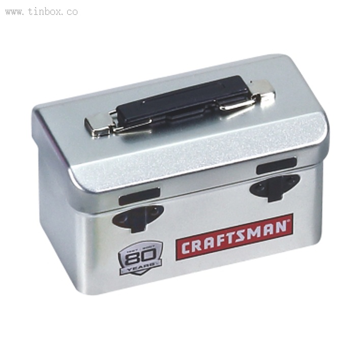 rectangular tea tin box with hande rectangular tea tin box with hande