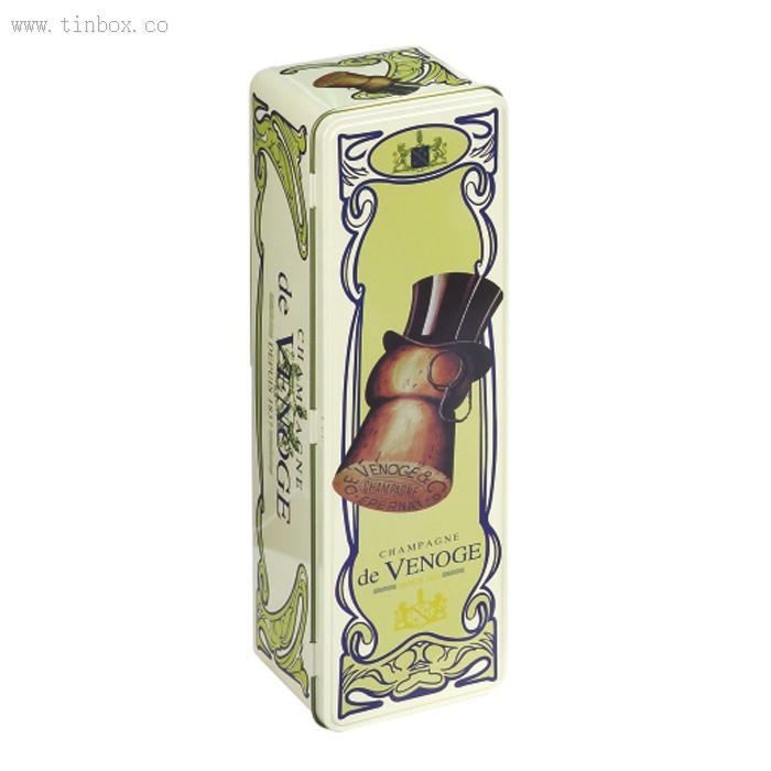 long rectangular tea tin box with hinged lid long rectangular tea tin box with hinged lid