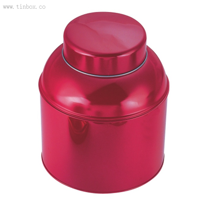 Tea Tin Box With domed Lid Tea Tin Box With domed Lid