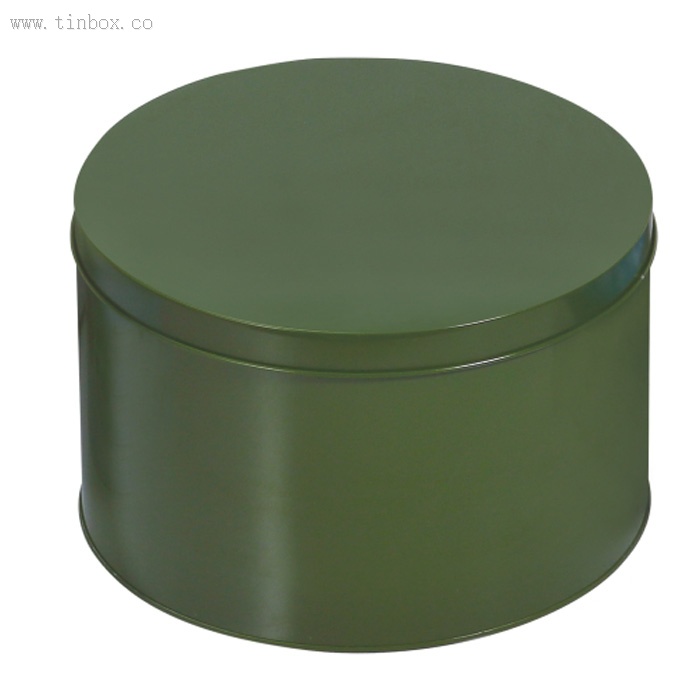 Round green Wine Bottle tin box Round green Wine Bottle tin box