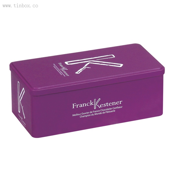 Premium custom rectangle wine tin box Premium custom rectangle wine tin box