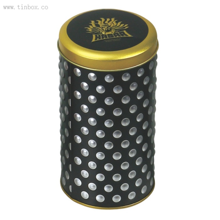round wine tin box with embossing round wine tin box with embossing