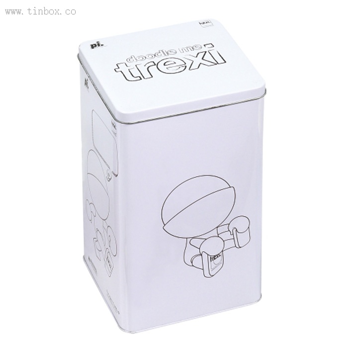 tall rectangle wine tin box tall rectangle wine tin box
