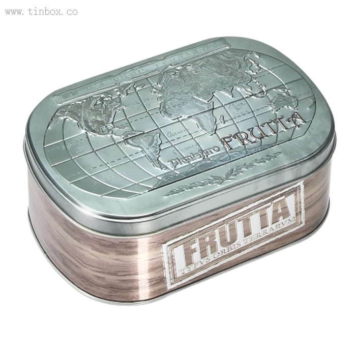 oval wine tin box with customized printing oval wine tin box with customized printing