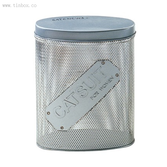 mesh oval wine bottle tin box mesh oval wine bottle tin box