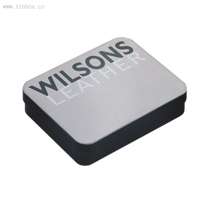 Wilsons wallet packaging tin box Wilsons wallet packaging tin box