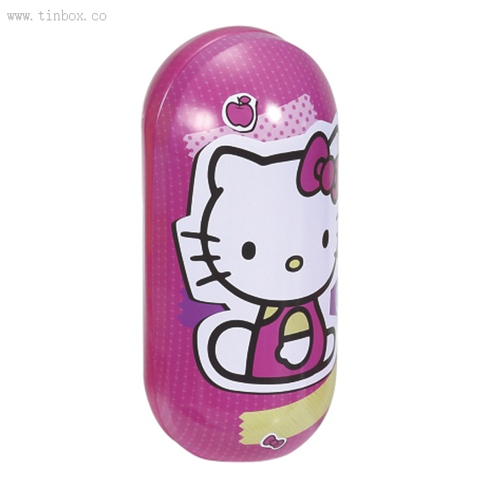 capsule shaped biscuit storage tin box capsule shaped biscuit storage tin box