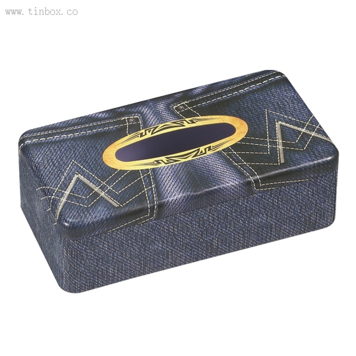 rectangular tissue tin box rectangular tissue tin box