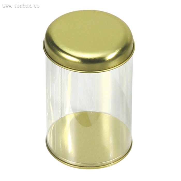 clear PVC round biscuit tin box clear PVC round biscuit tin box