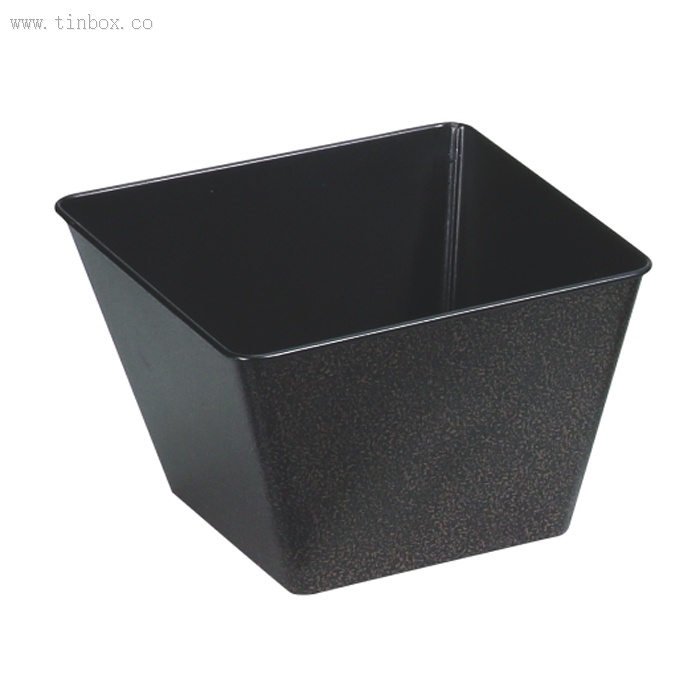 square tin bucket square tin bucket