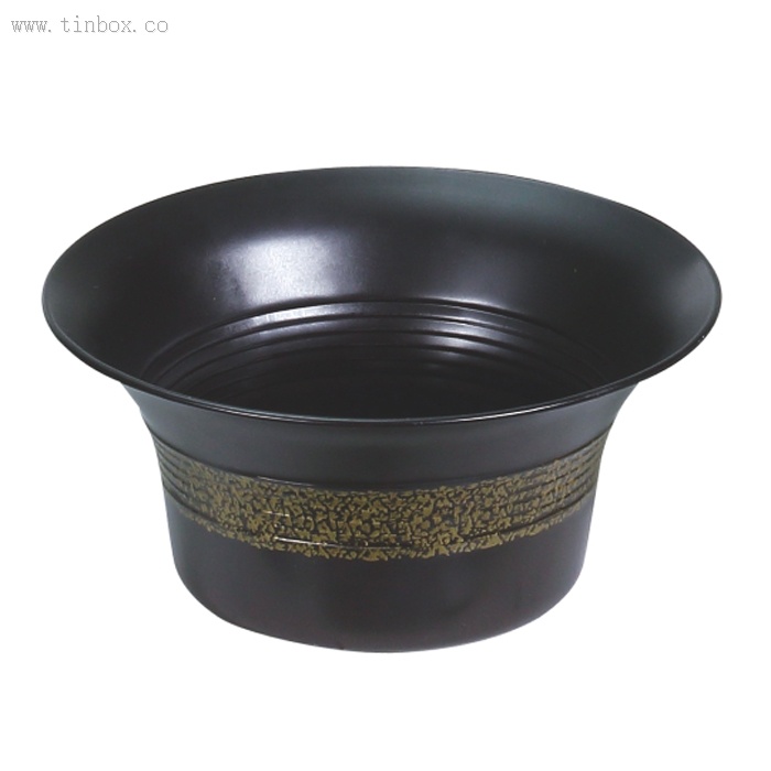 black Tin Bucket black Tin Bucket