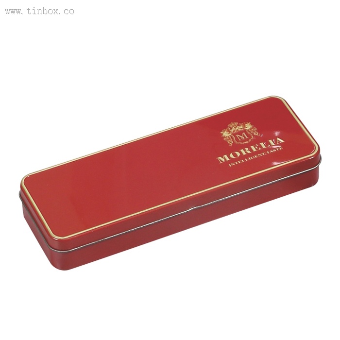 Multi Purpose Red pencil tin box Multi Purpose Red pencil tin box