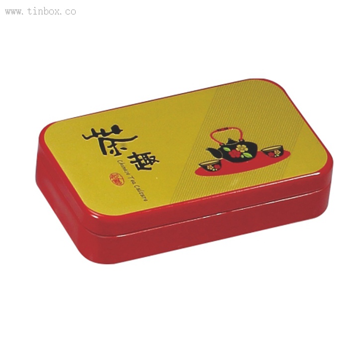 seamless rectangular biscuit tin with neck-in body seamless rectangular biscuit tin with neck-in body