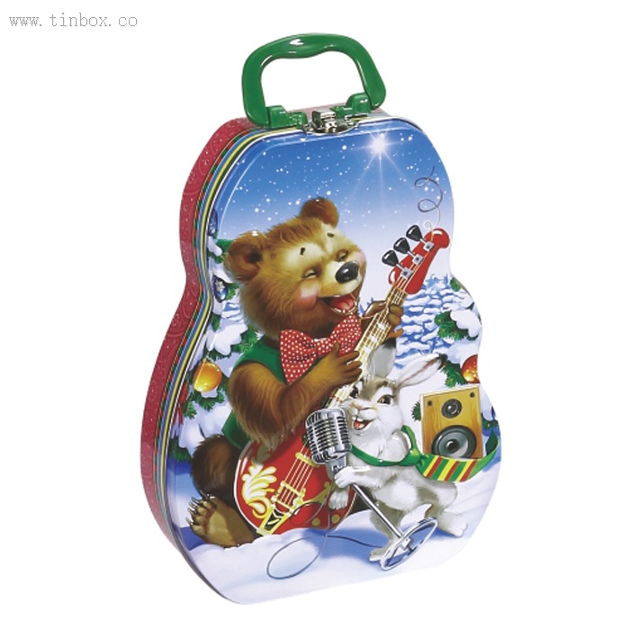 easter handle tin box easter handle tin box