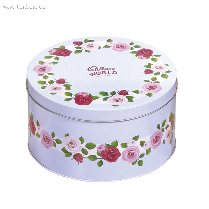 Cadbury round Valentine Tin Box Cadbury round Valentine Tin Box