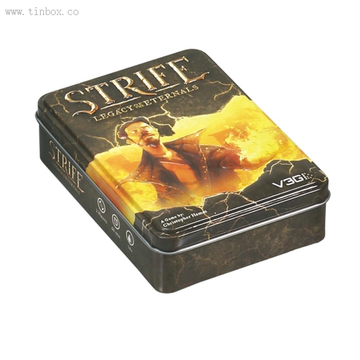 Rectangular Halloween Tin Box Rectangular Halloween Tin Box