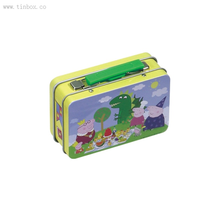 mini Halloween Tin Box with handle mini Halloween Tin Box with handle