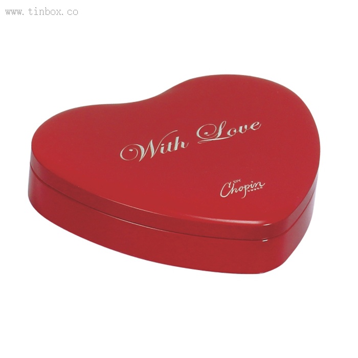 heart shaped Wedding Gift Tin Box heart shaped Wedding Gift Tin Box