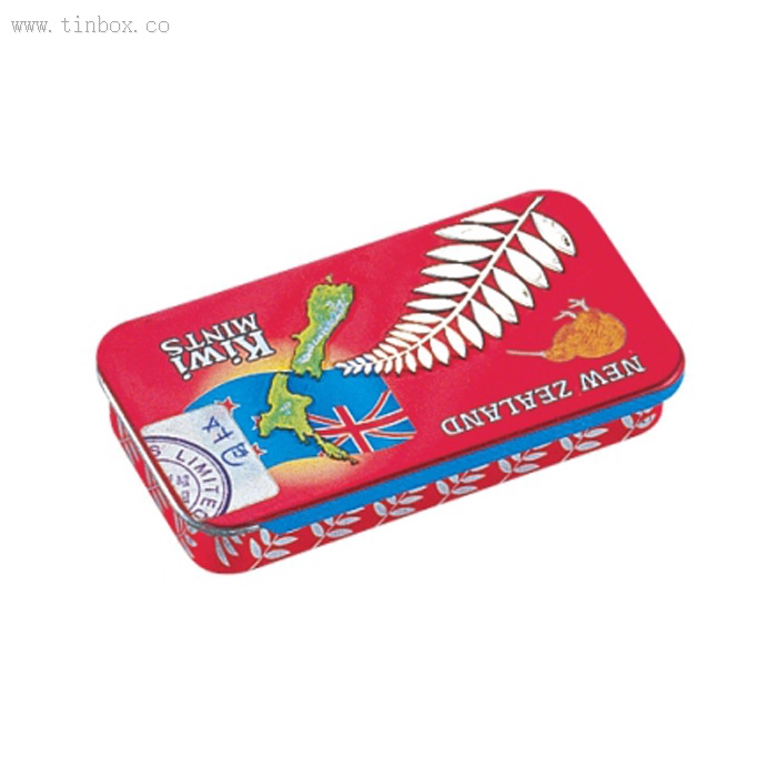Small Metal Sliding Hinge Lid Tin Box Small Metal Sliding Hinge Lid Tin Box